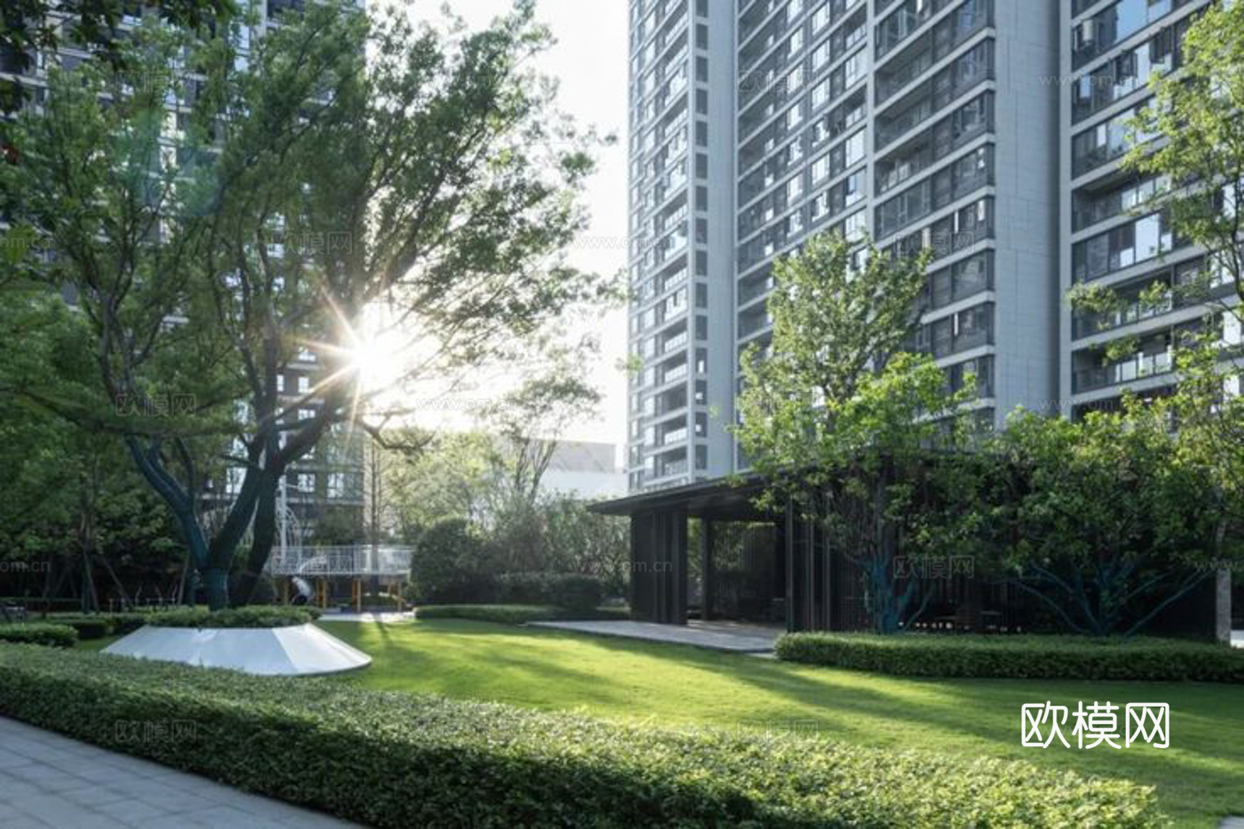 小区外景下载