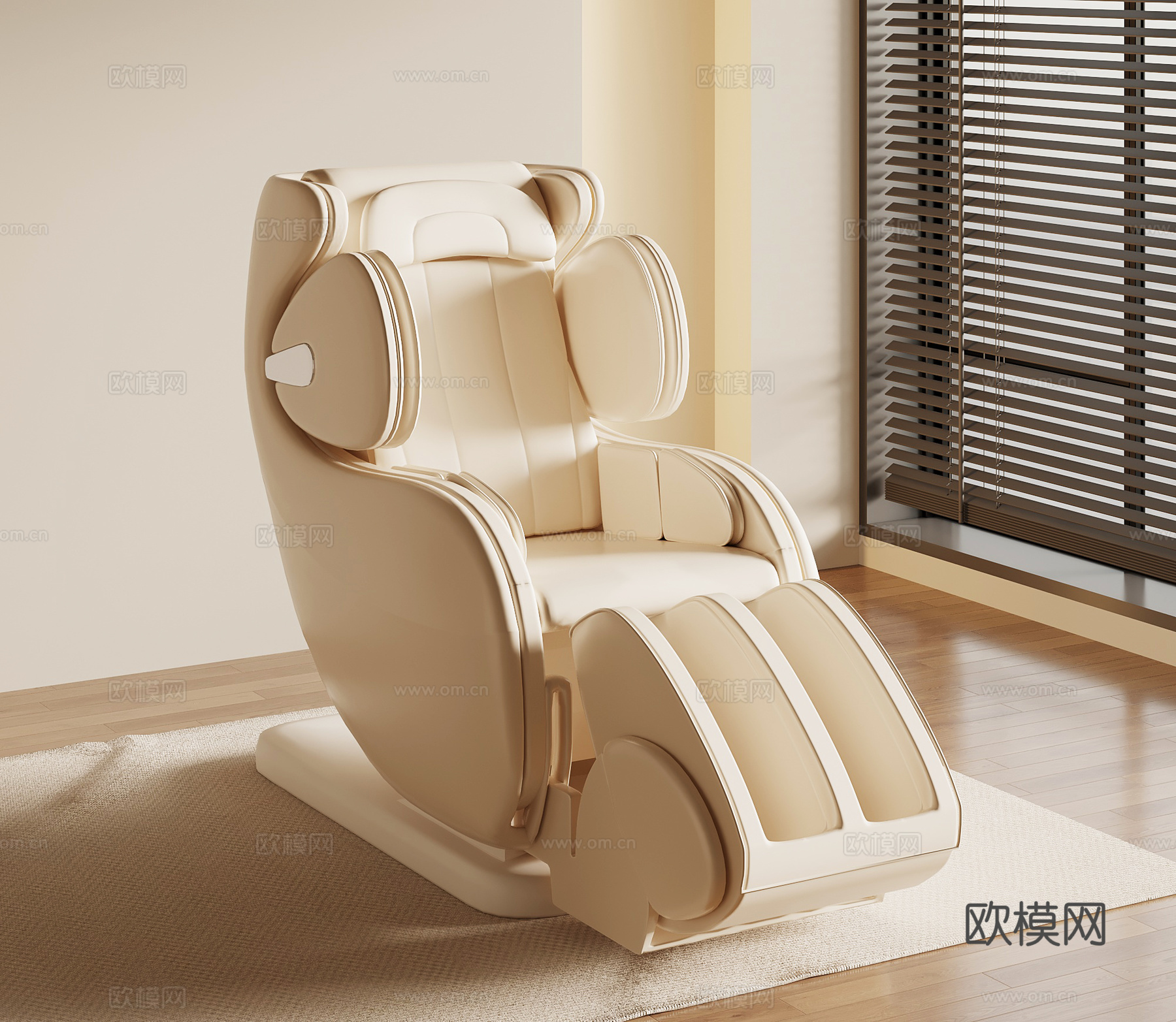 现代按摩椅su模型