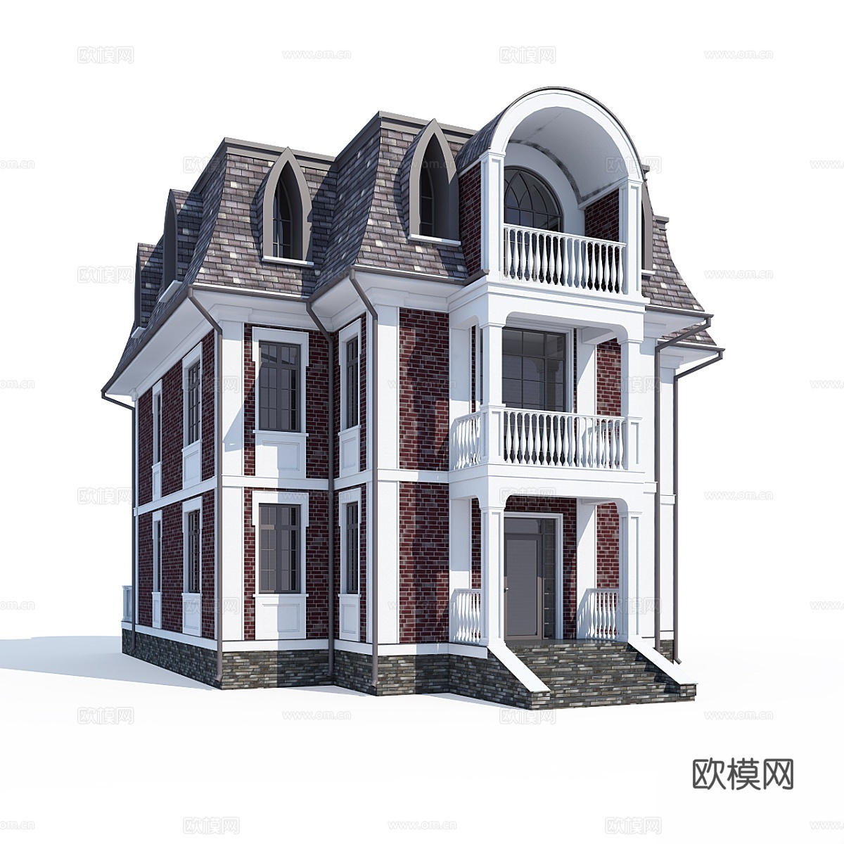 ABS 房屋 V843d模型