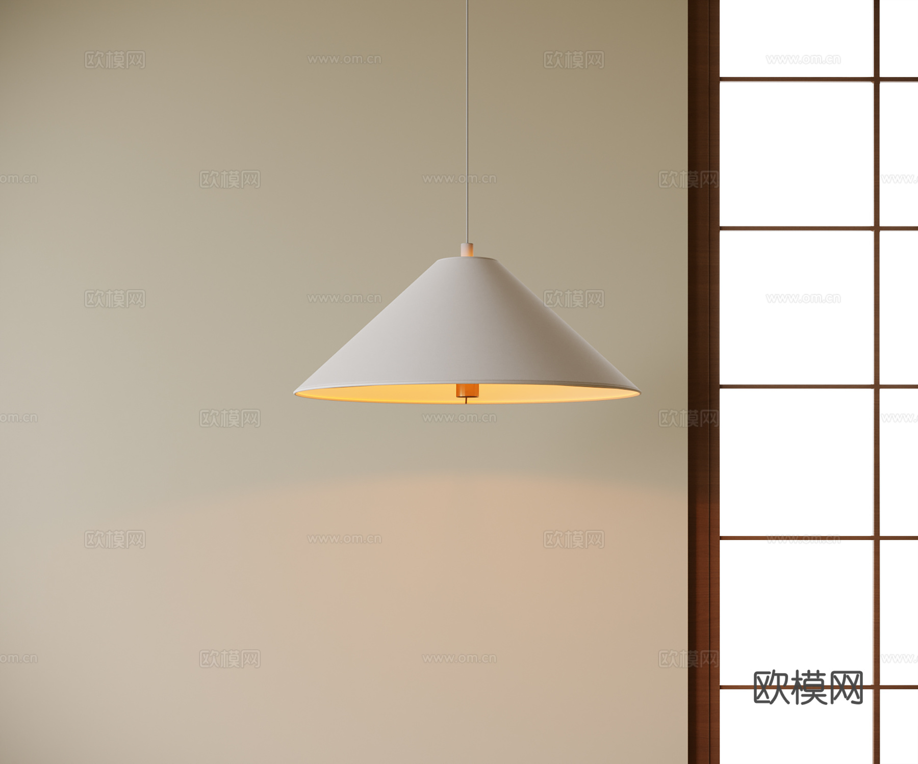 现代吊灯 餐厅吊灯su模型