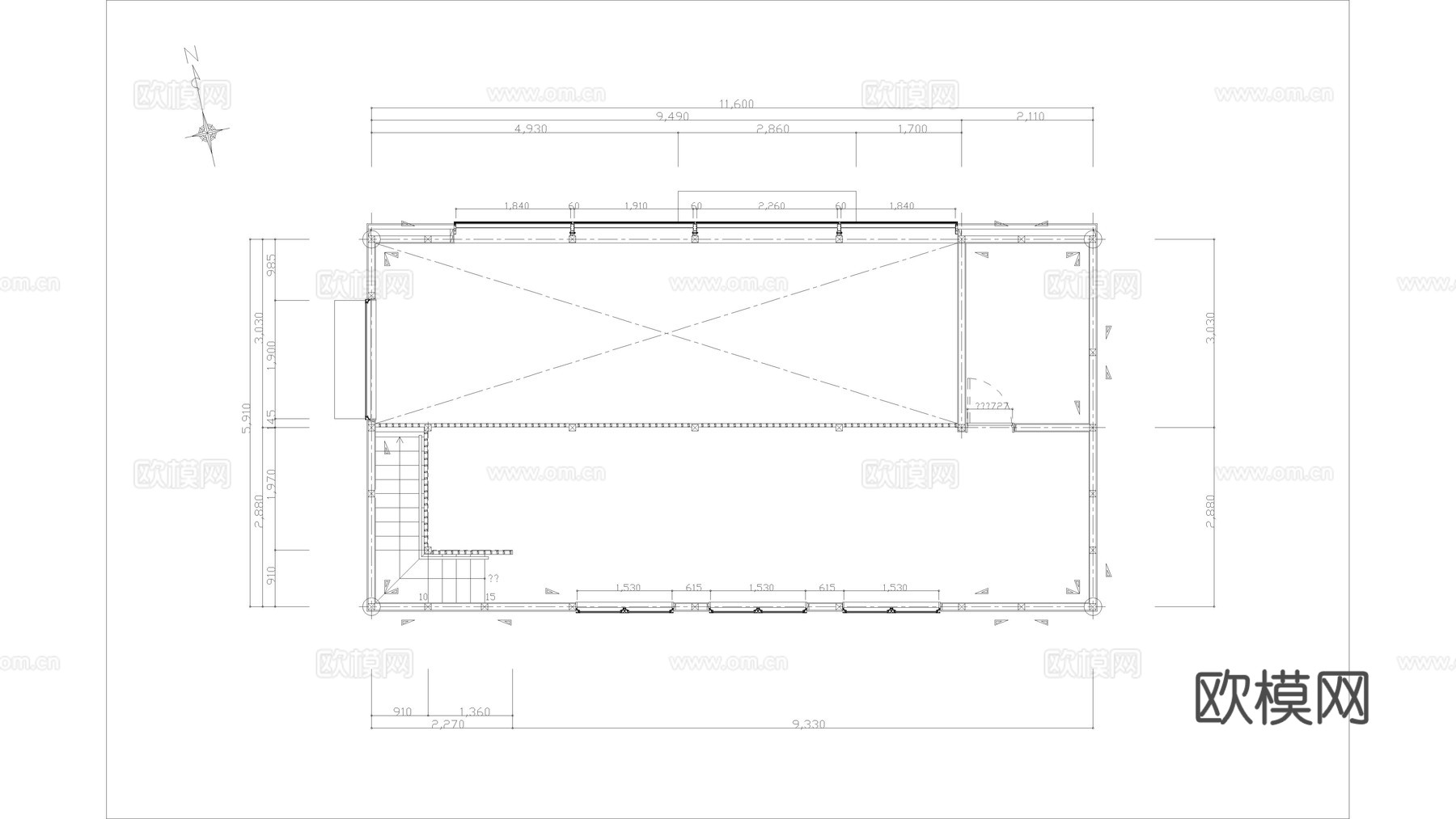 商业建筑 别墅建筑  住宅建筑 商铺建筑cad施工图