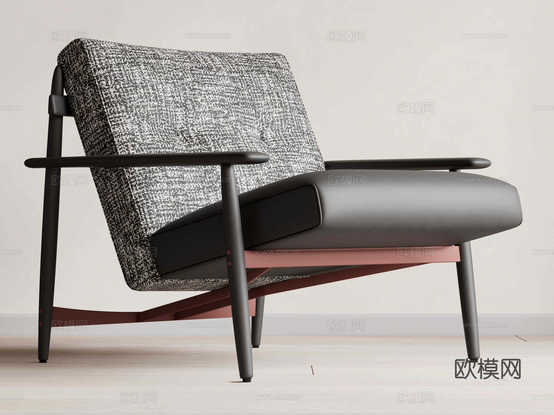 现代休闲椅su模型