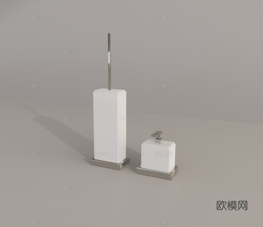 洗护用品su模型