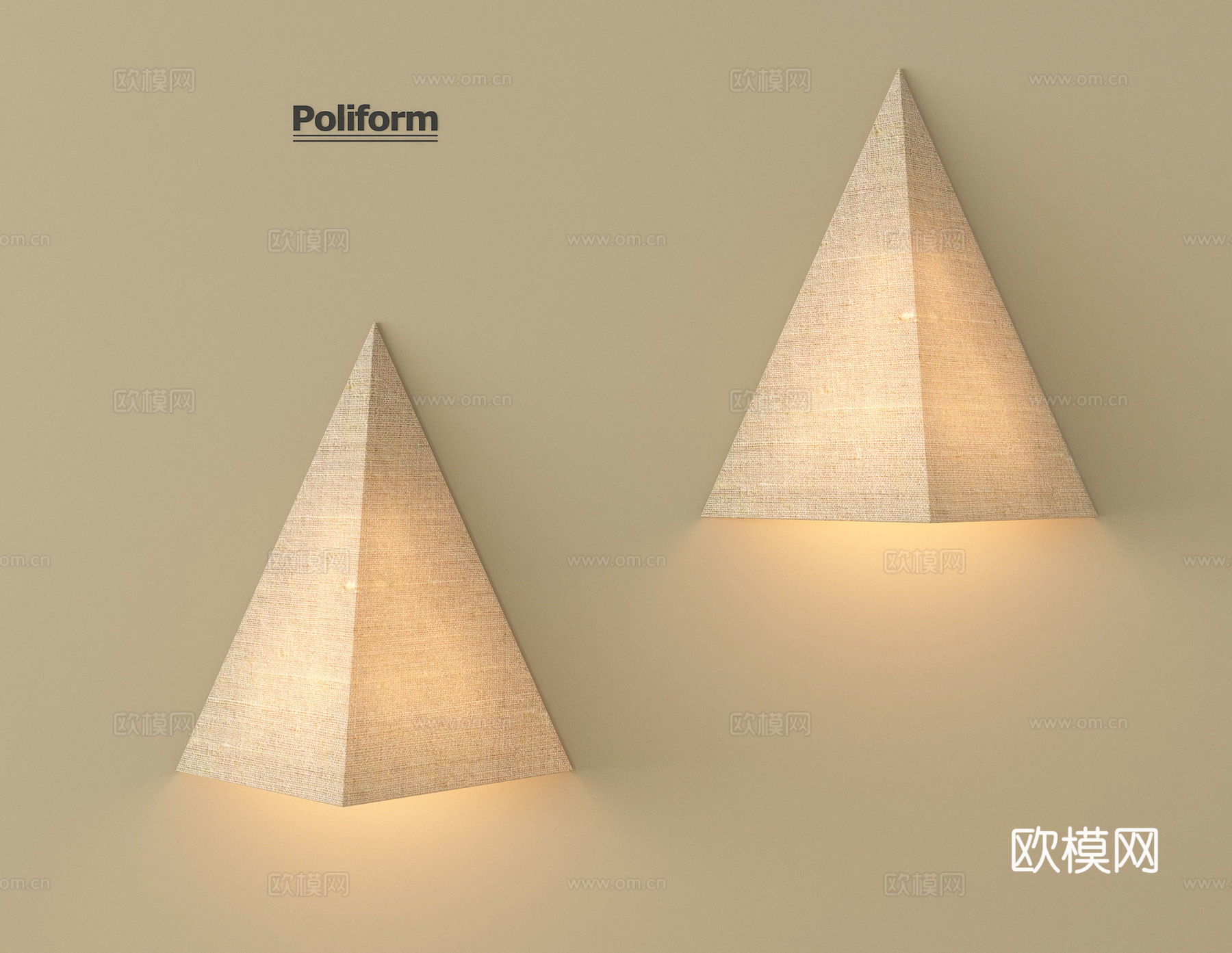 中古侘寂壁灯 床头壁灯 石膏壁灯 玄关壁灯3d模型下载