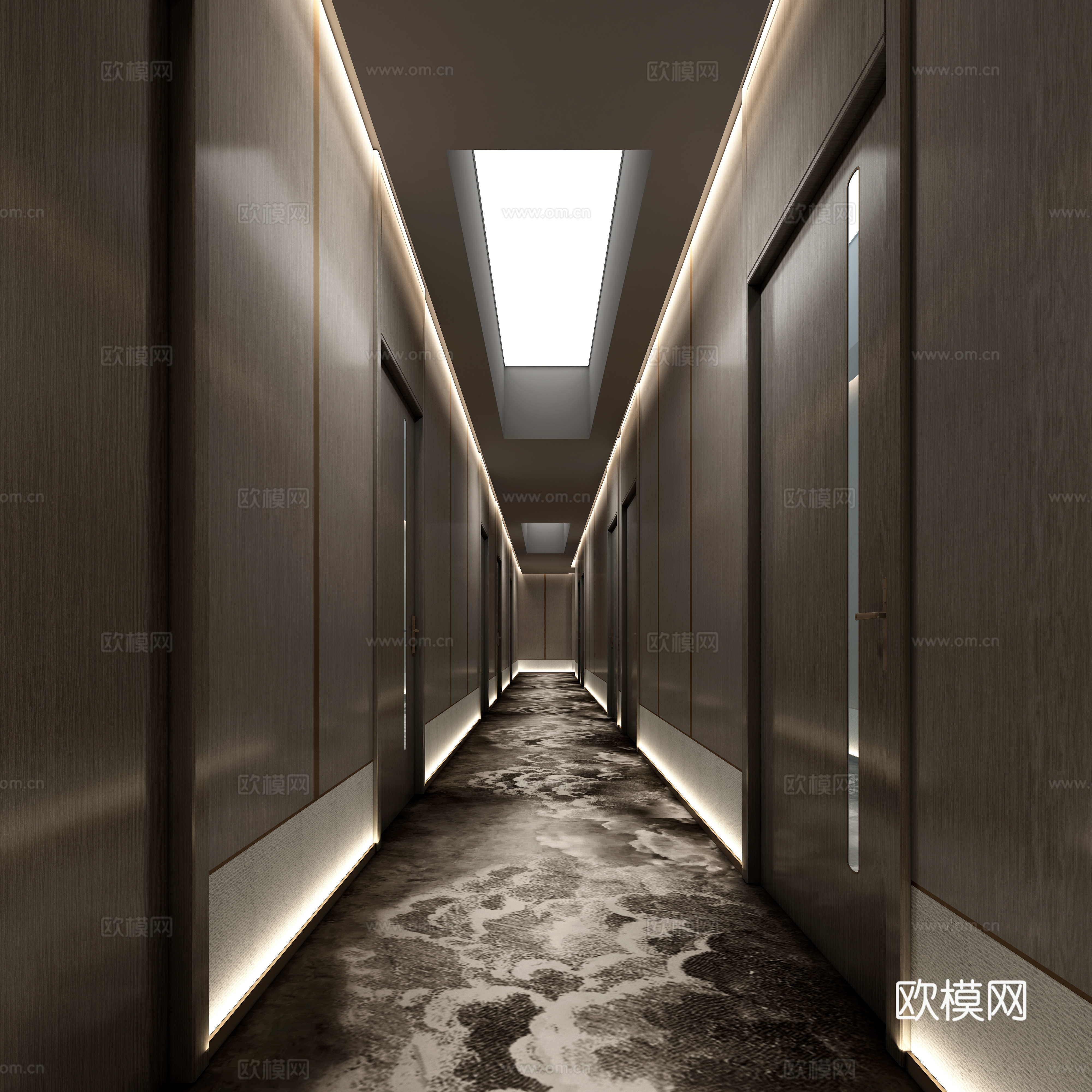 走廊3d模型下载