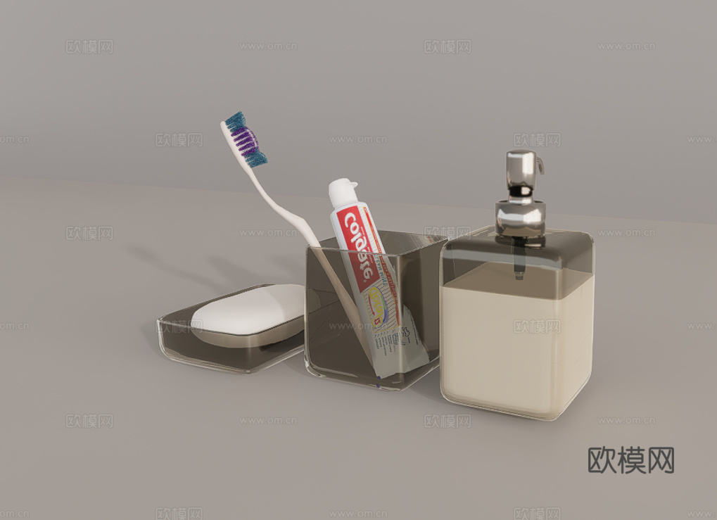 洗护用品su模型
