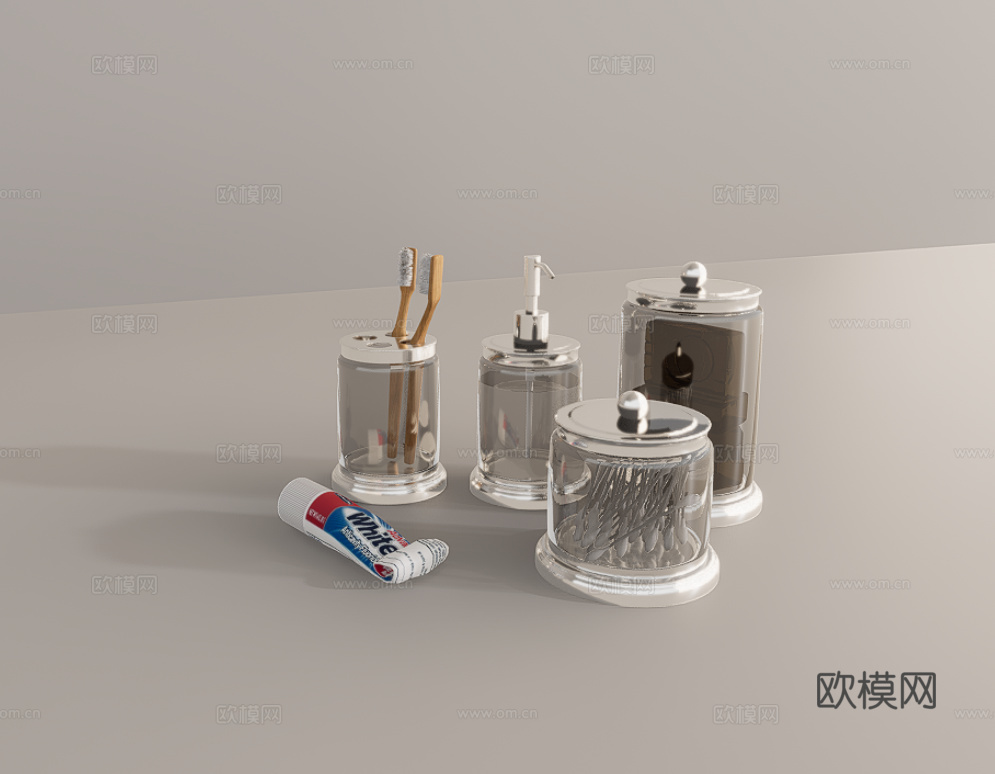 洗护用品su模型