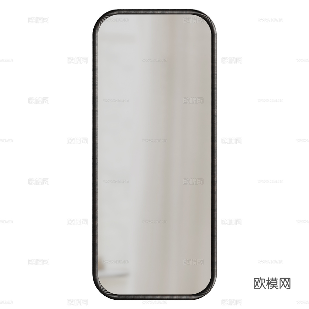 中古风装饰镜子3d模型下载（渲染图3）