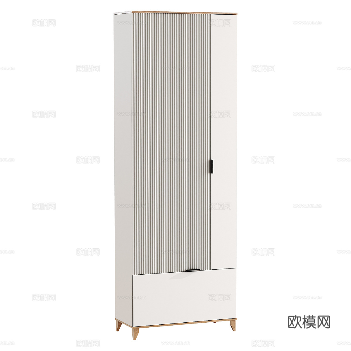 现代北欧成品鞋柜 矮鞋柜3d模型