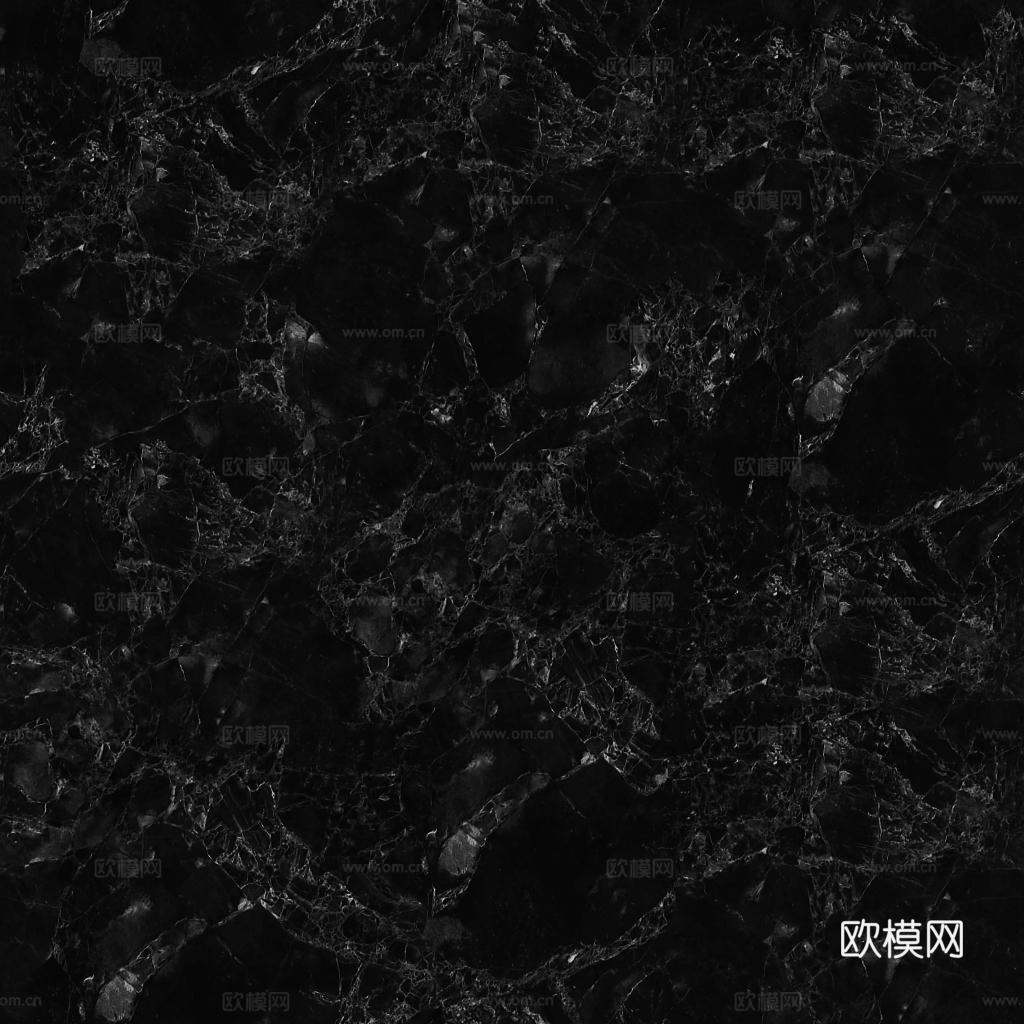 无缝黑色天然大理石