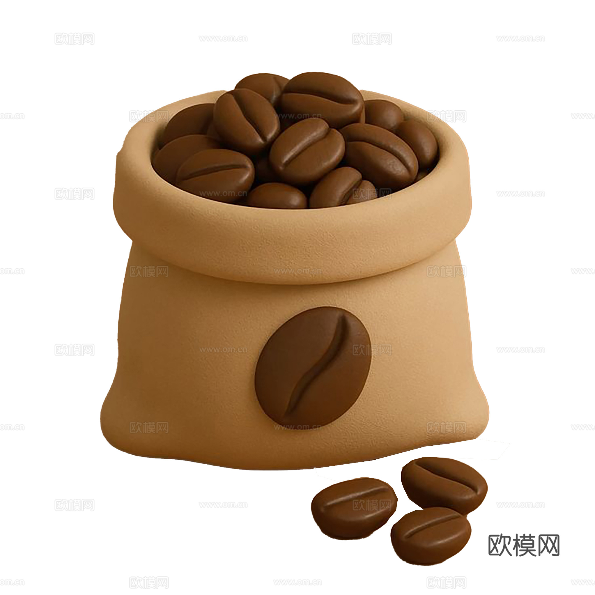 咖啡店艺术装置 奶茶店艺术装置 饮品店艺术装置 咖啡豆装饰品su模型