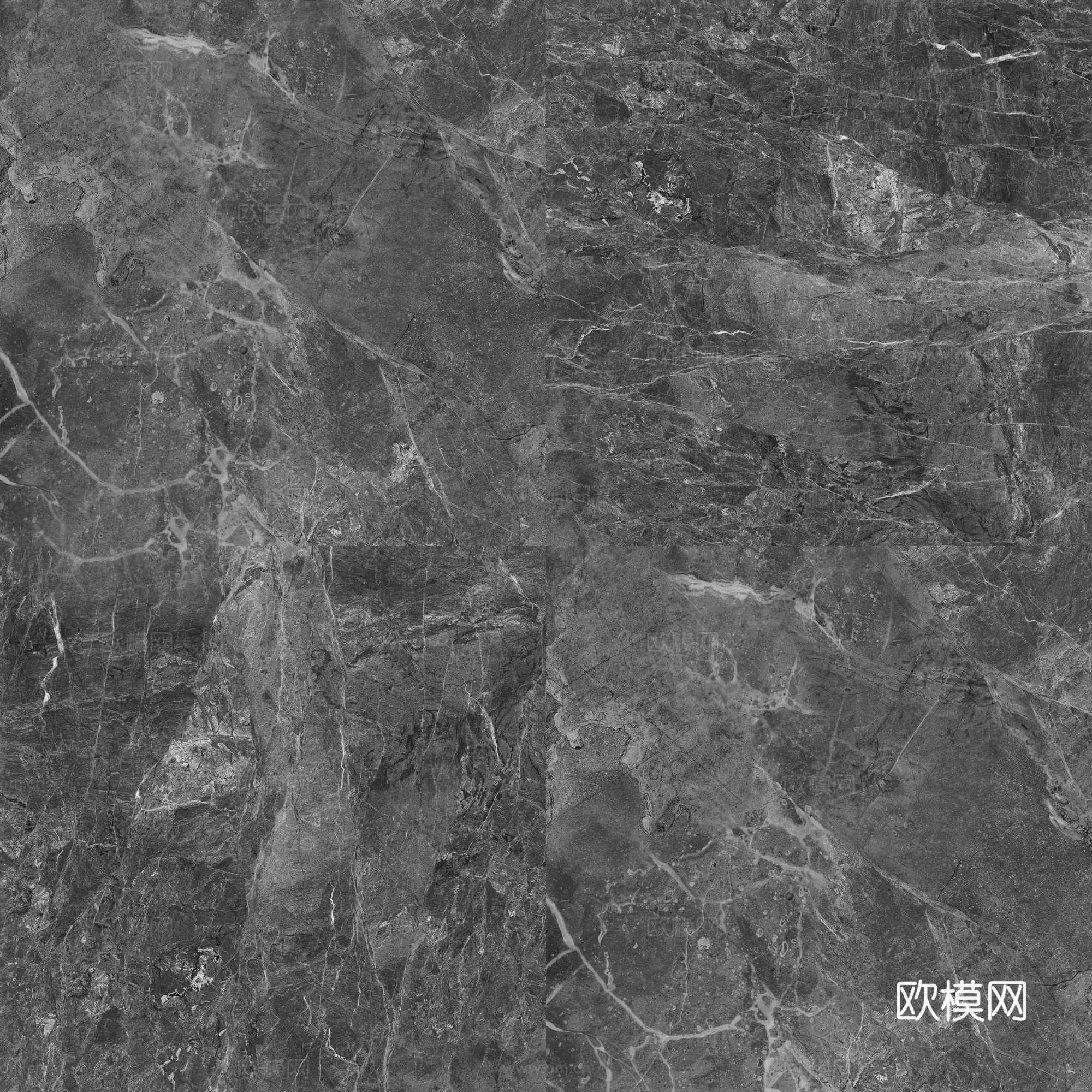 黑灰色天然大理石