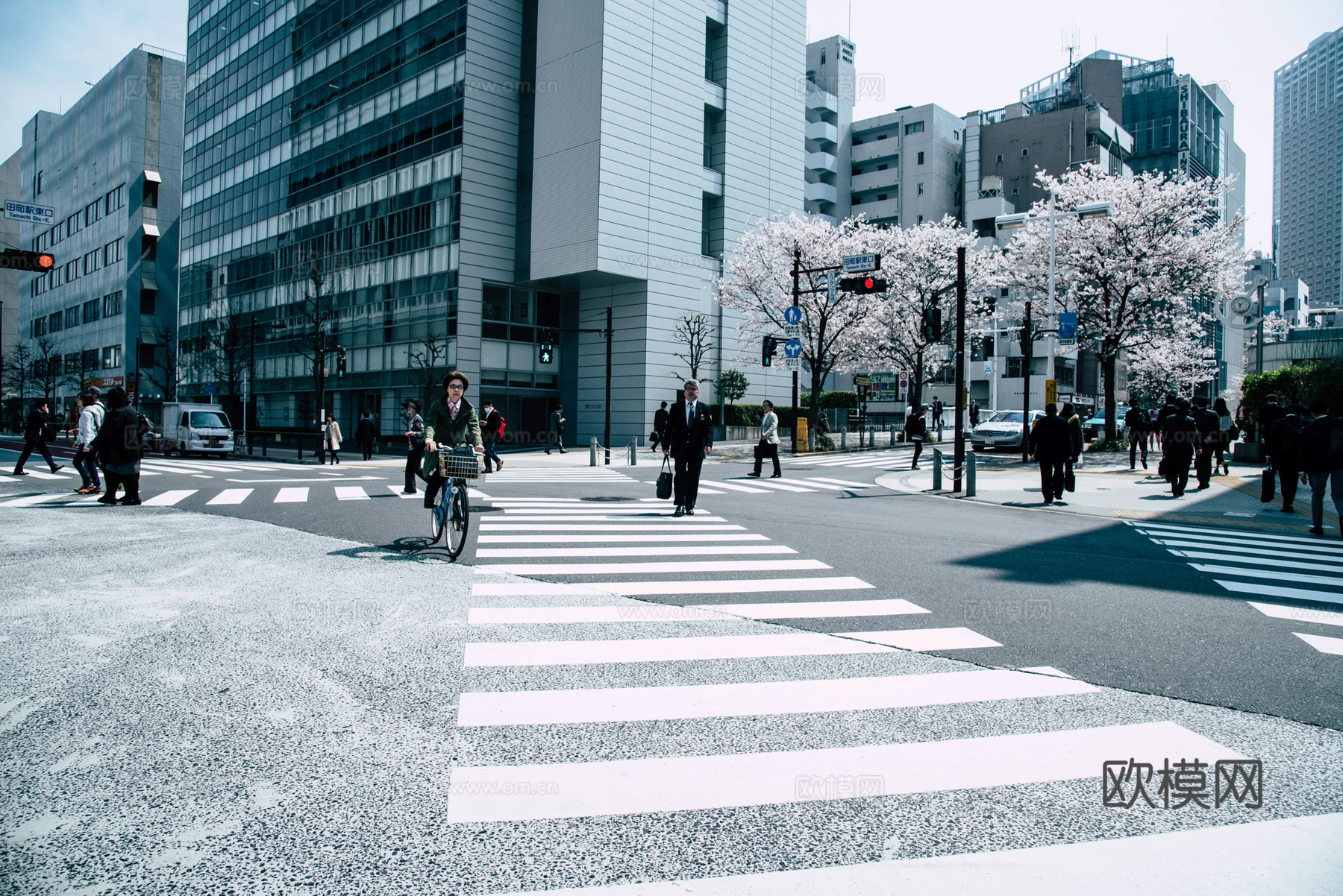城市街道外景