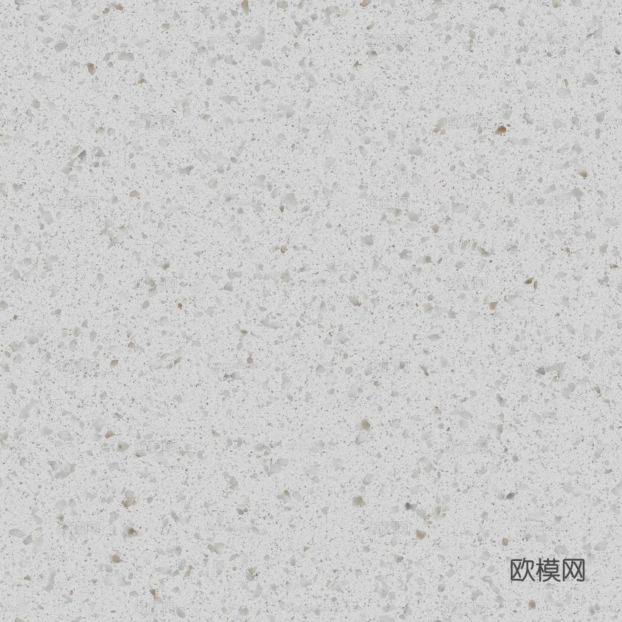 白色水磨石