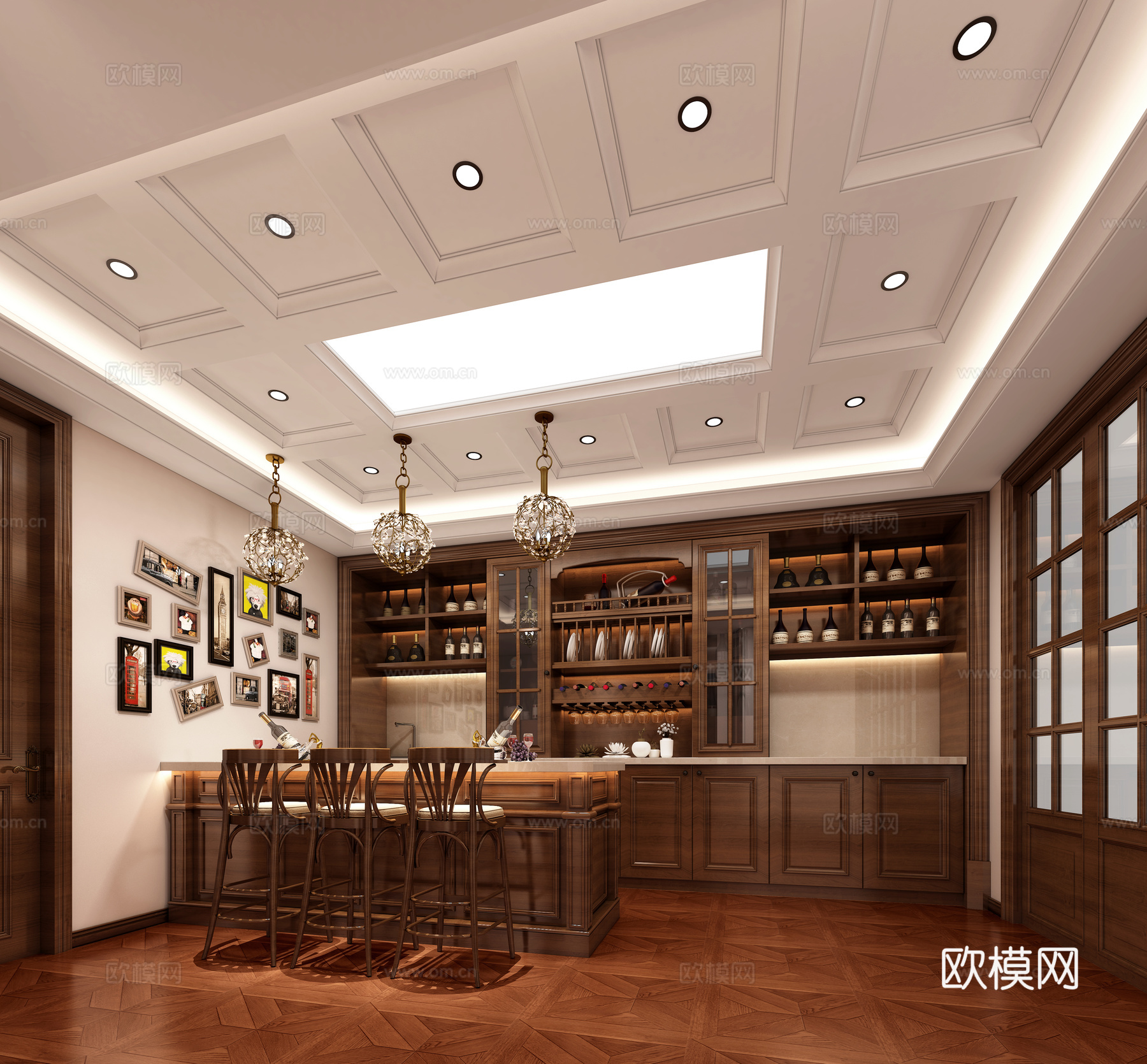 地下室免费3d模型下载