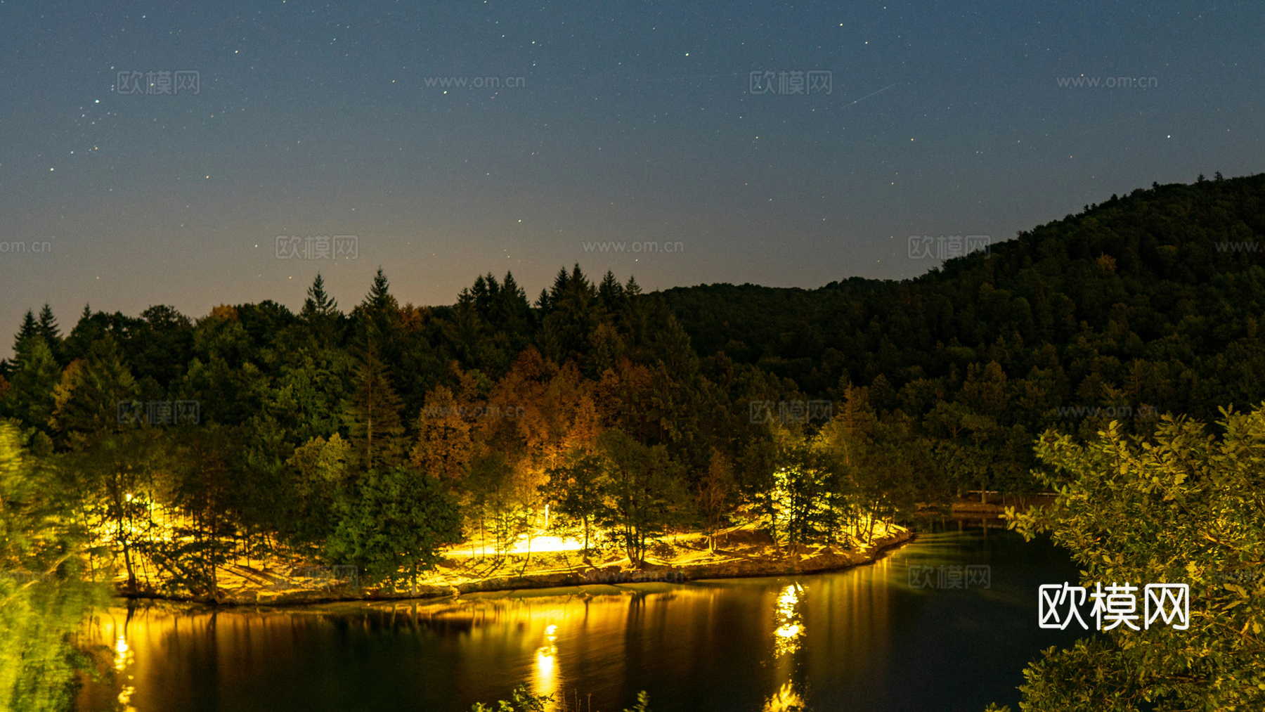 户外森林外景