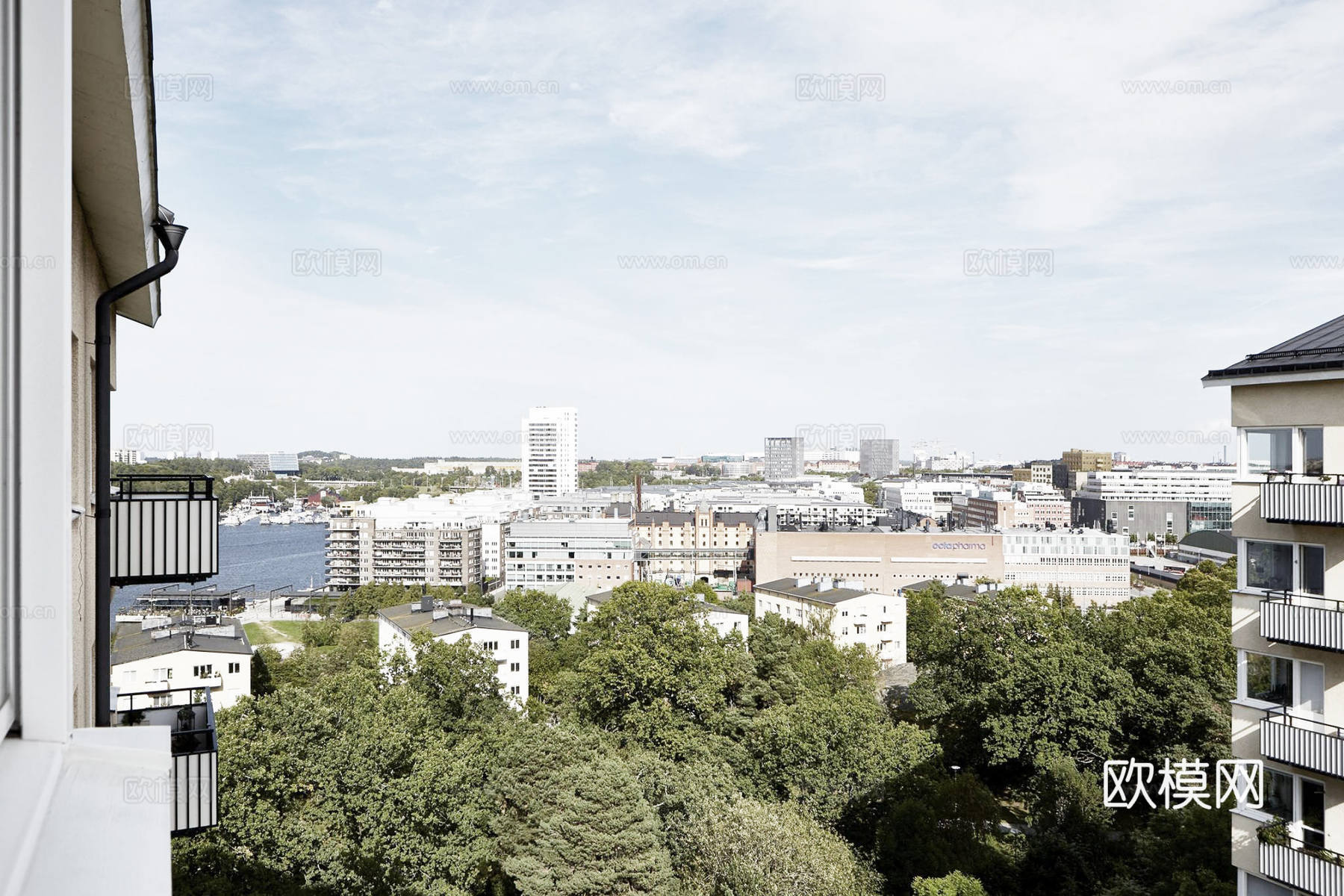 外景贴图  窗景 环境外景 现代都市风景