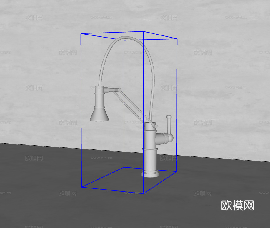 水龙头su模型