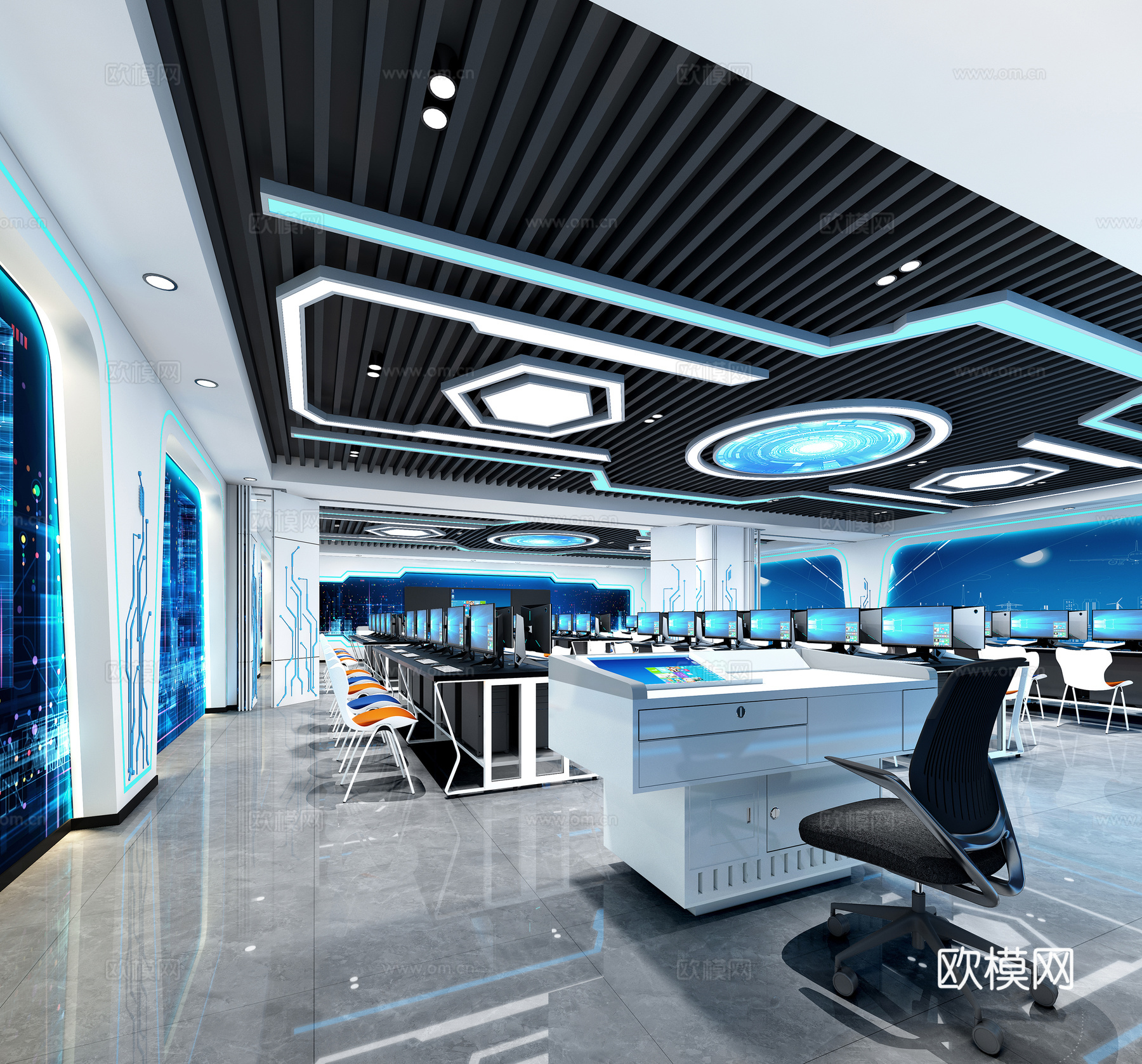 教室3d模型下载