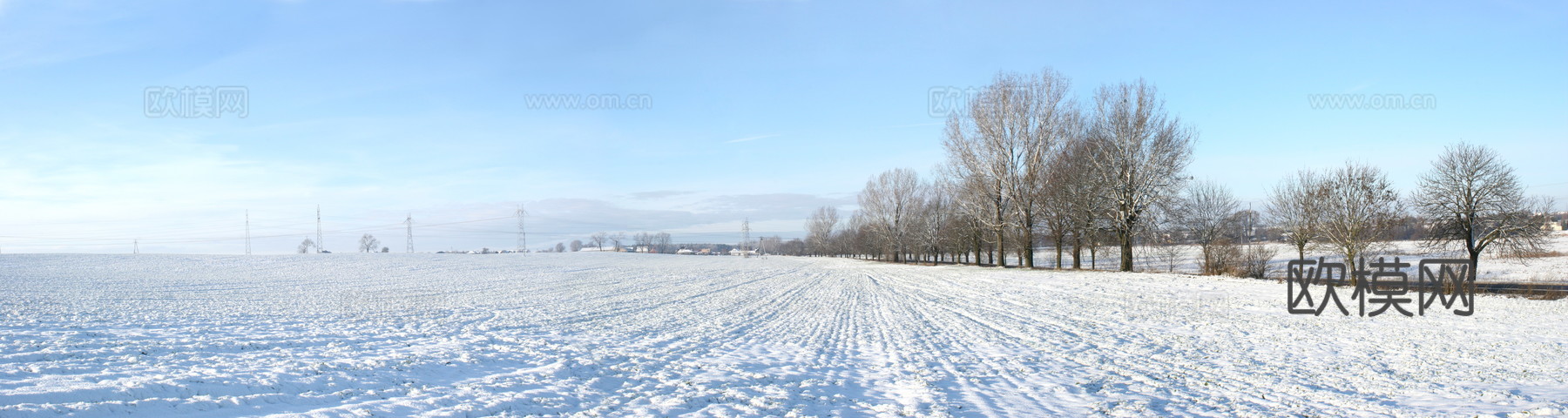 雪景自然风光