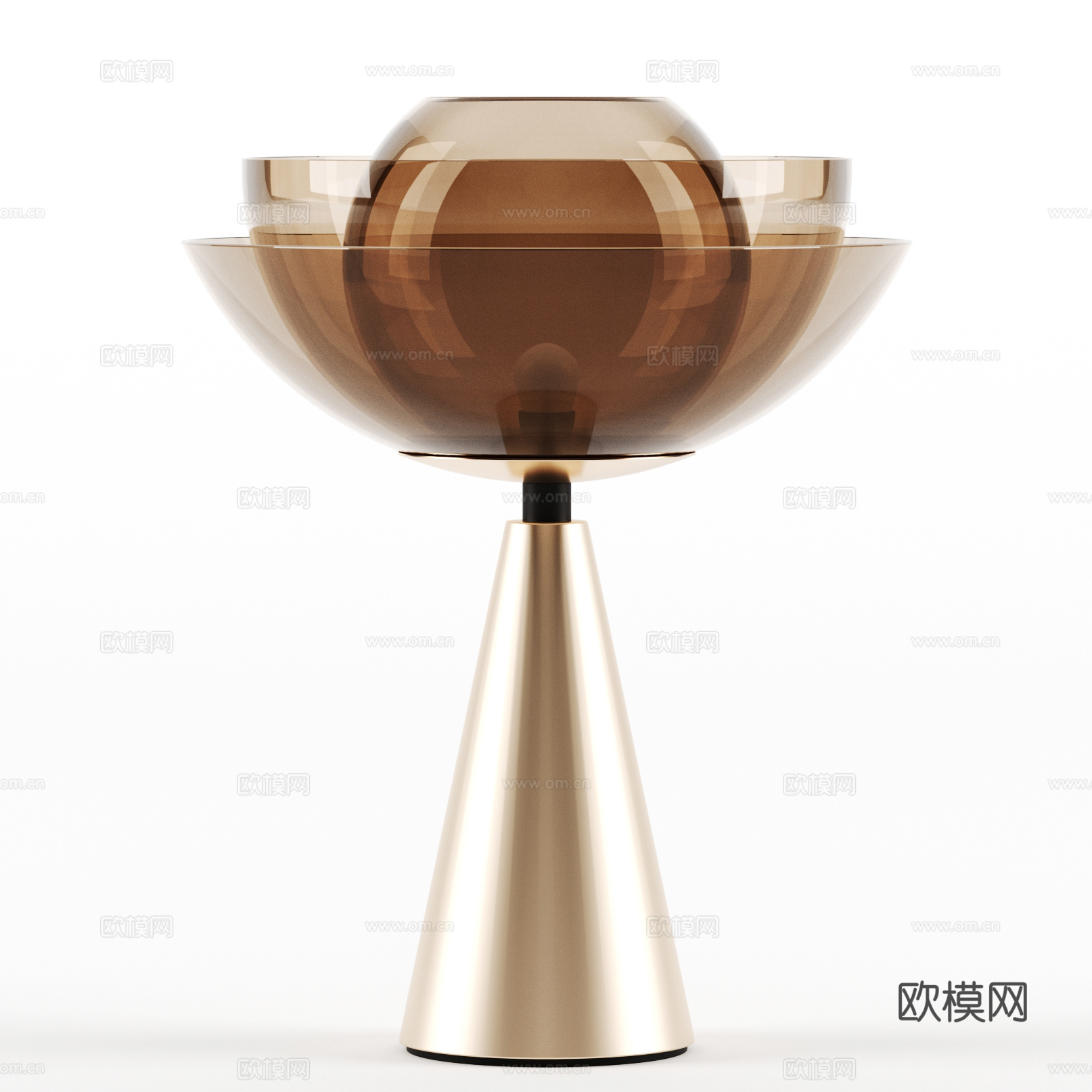 现代台灯3d模型