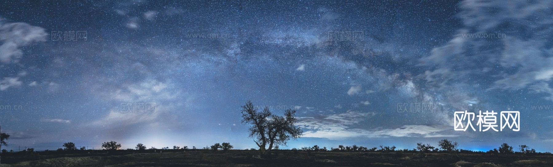 星空夜景自然风格下载