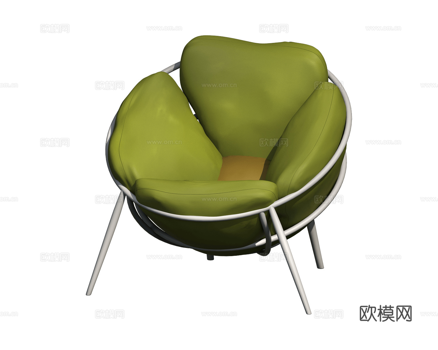 Altek 休闲沙发椅3d模型下载（渲染图1）