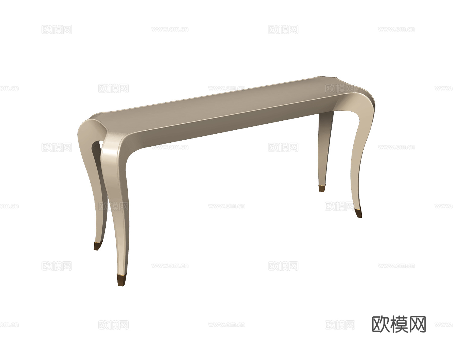 Modenese Luxury 美式端景台3d模型下载（渲染图1）