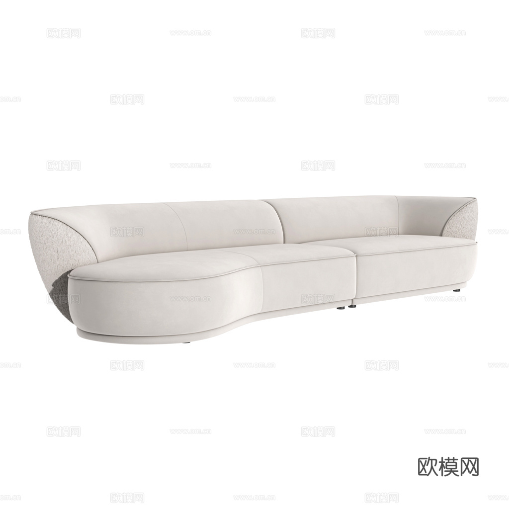 现代异形沙发3d模型下载