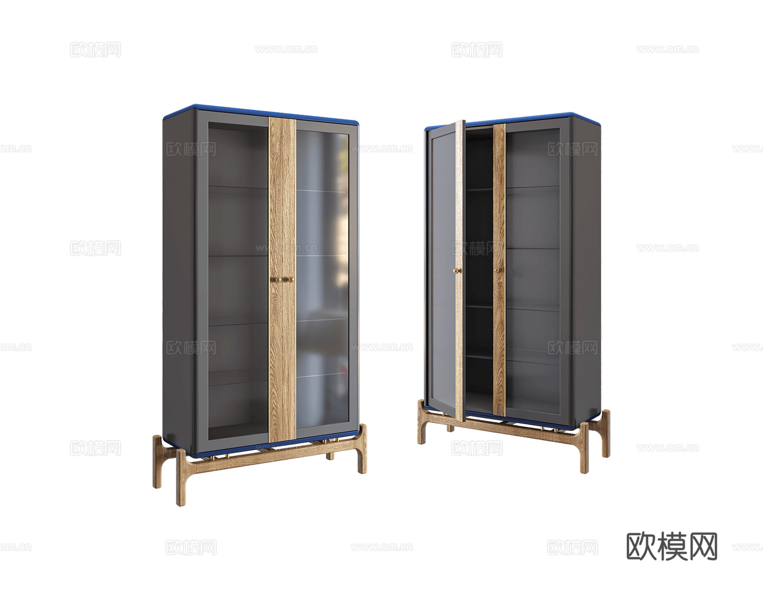 Ambicioni 美式橱柜 酒柜3d模型下载