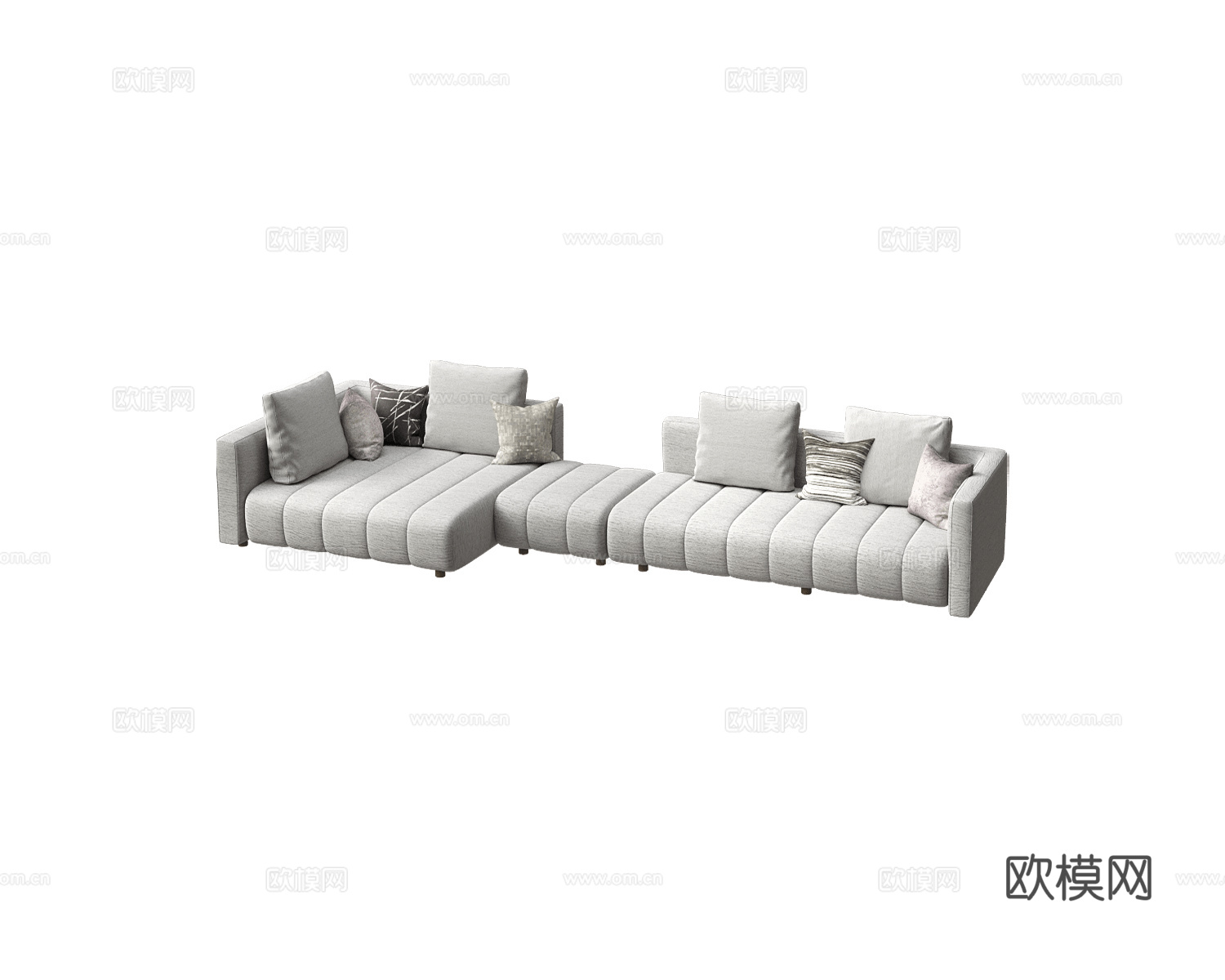 Gyform 布艺沙发3d模型下载（渲染图1）
