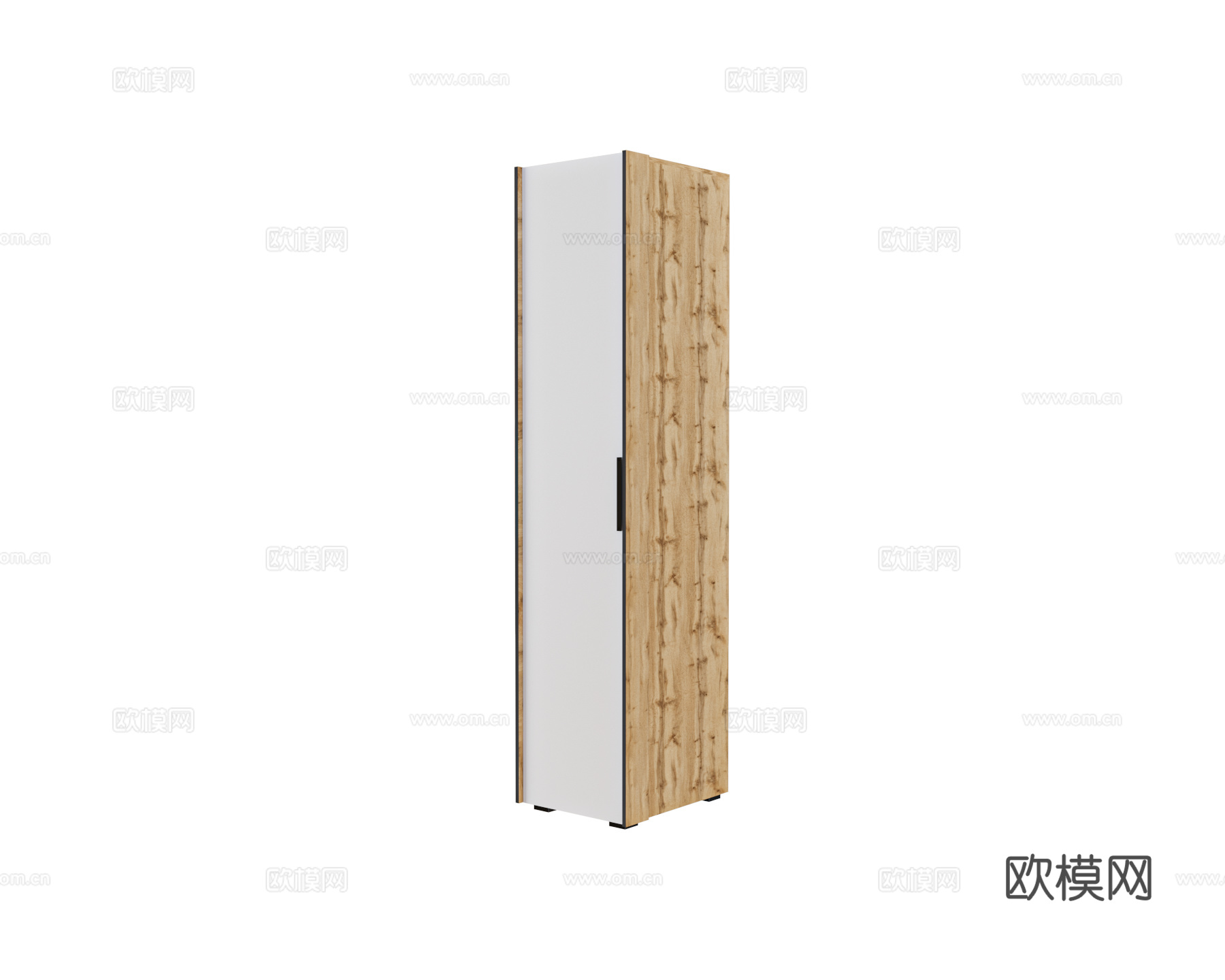 Комфорт Мебель 衣柜 角柜3d模型下载