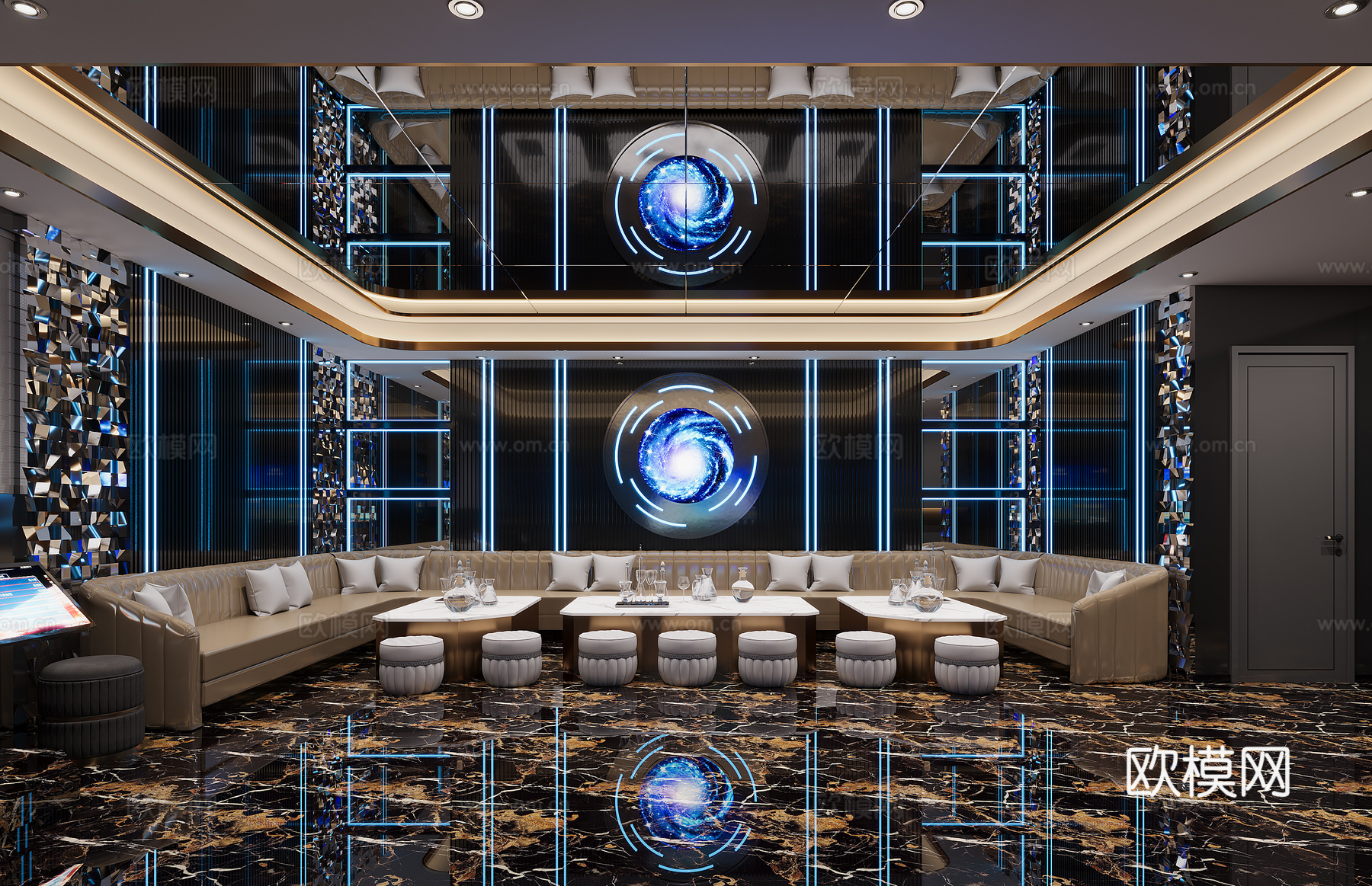 KTV包厢3d模型下载