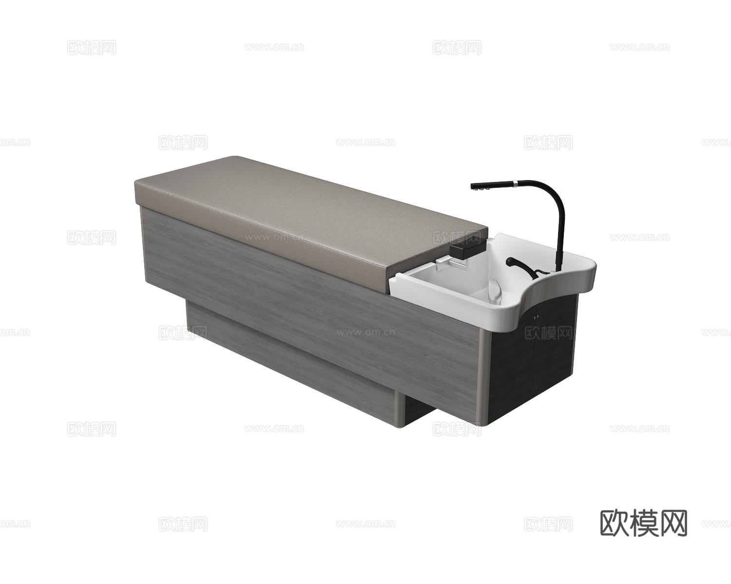 Nelson Mobilier 洗头床3d模型下载（渲染图1）