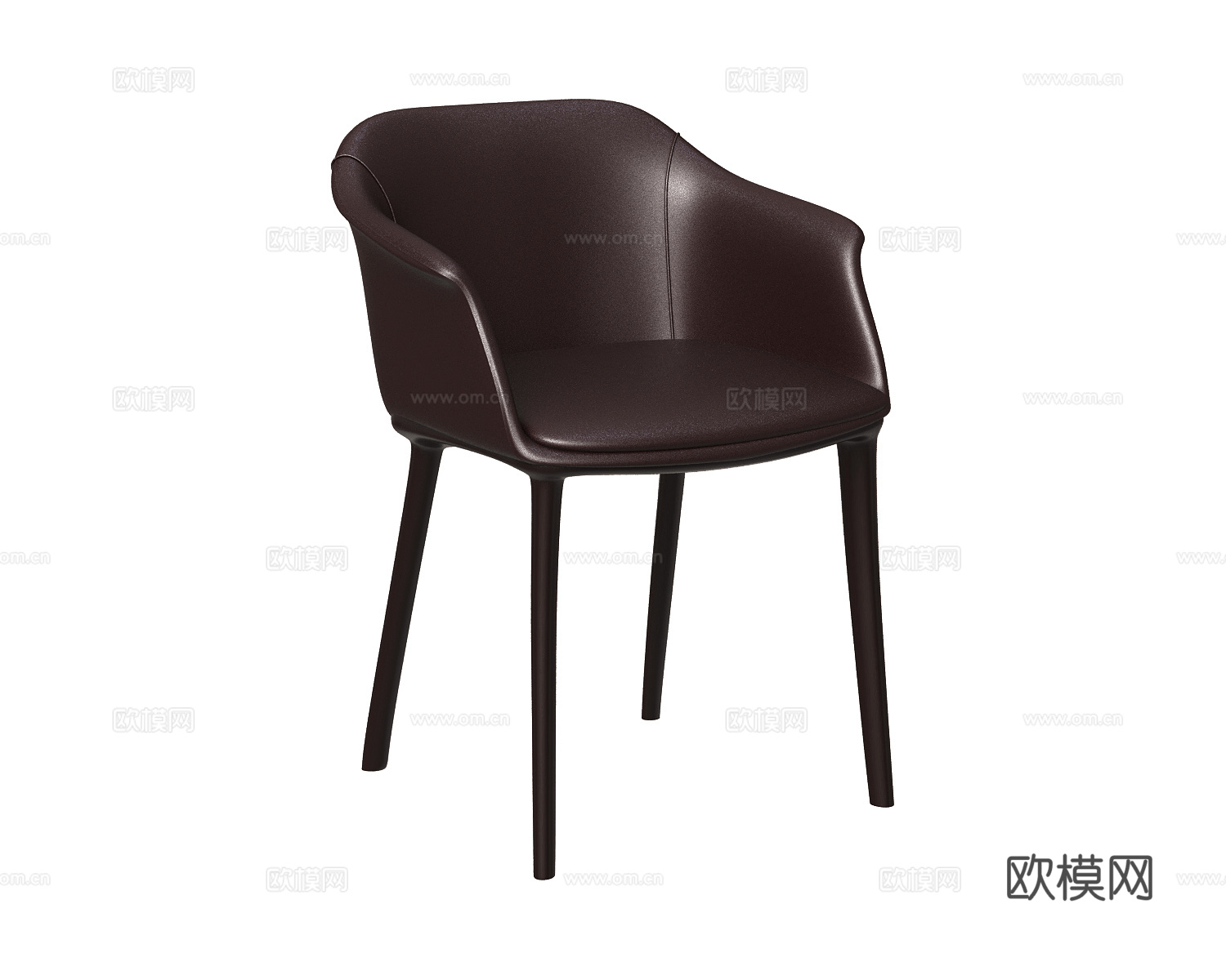 Enrico Pellizzoni 意式餐椅3d模型下载（渲染图2）