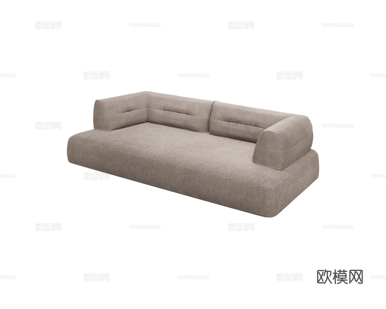 Desiree Italia 意式双人沙发3d模型下载（渲染图1）