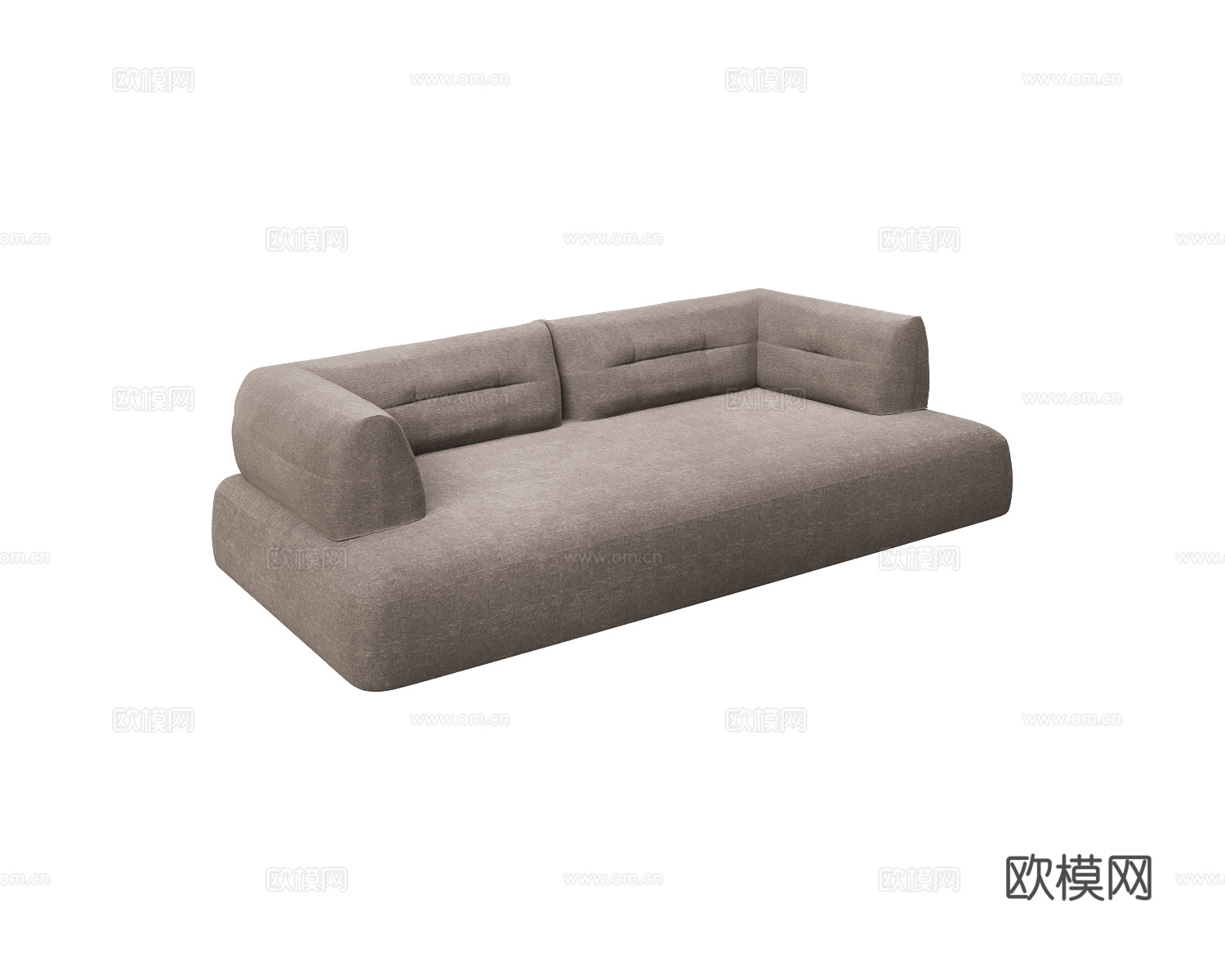 Desiree Italia 意式双人沙发3d模型下载（渲染图2）