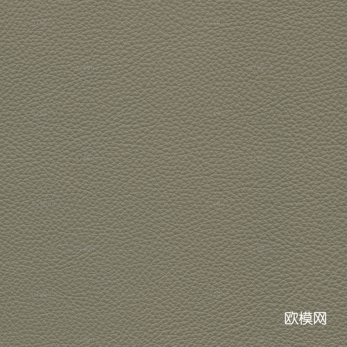 灰色粗纹皮革