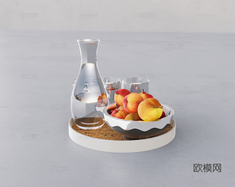 水果su模型