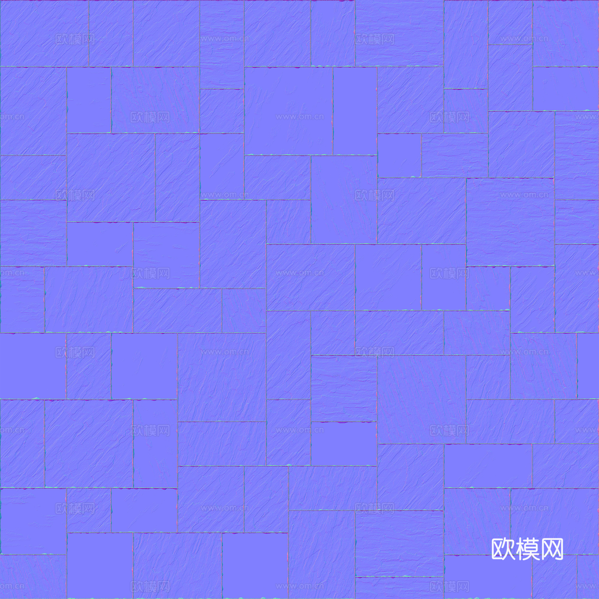 石材墙面 户外墙面地面法线凹凸