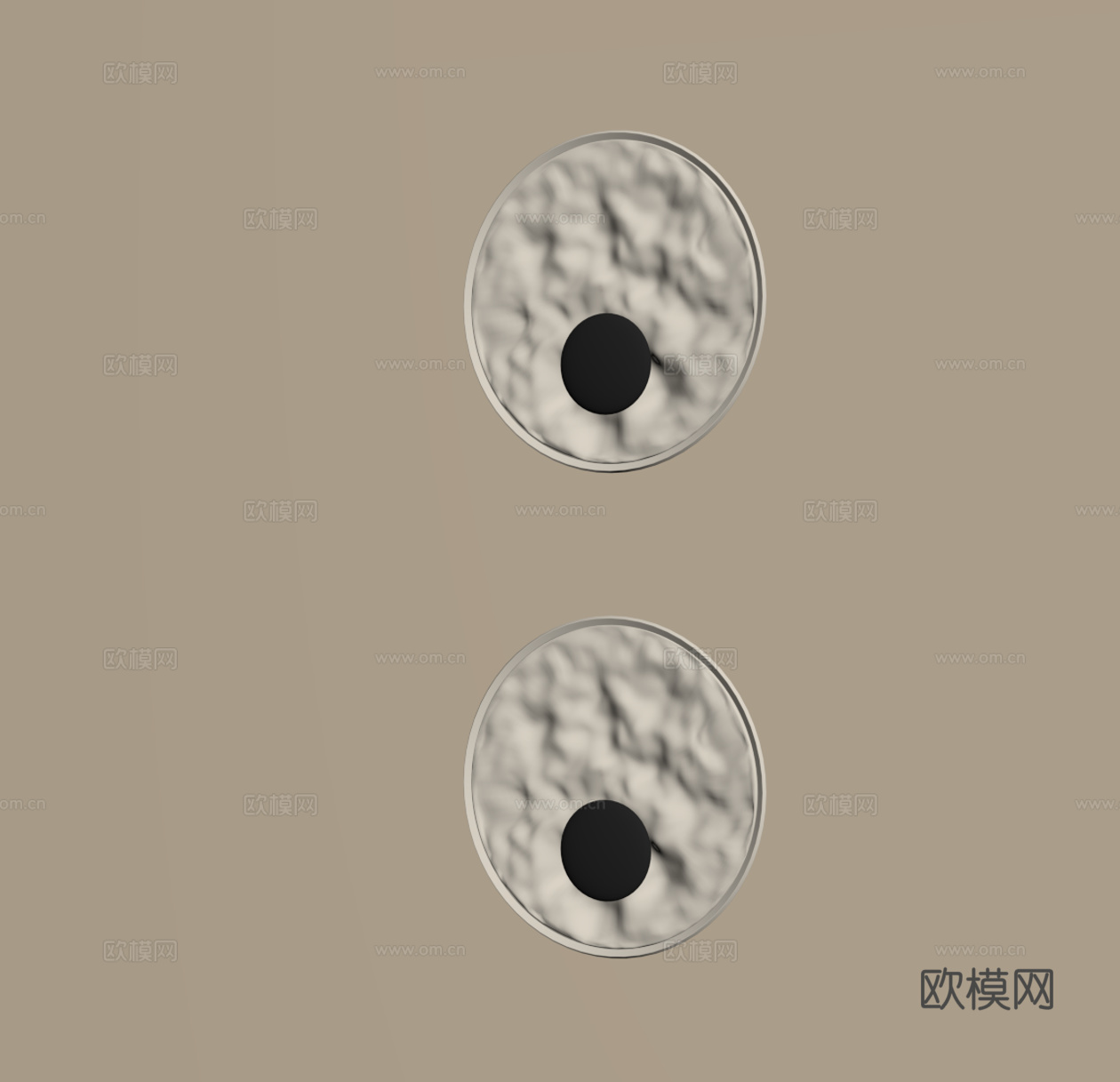 诧寂风壁灯su模型
