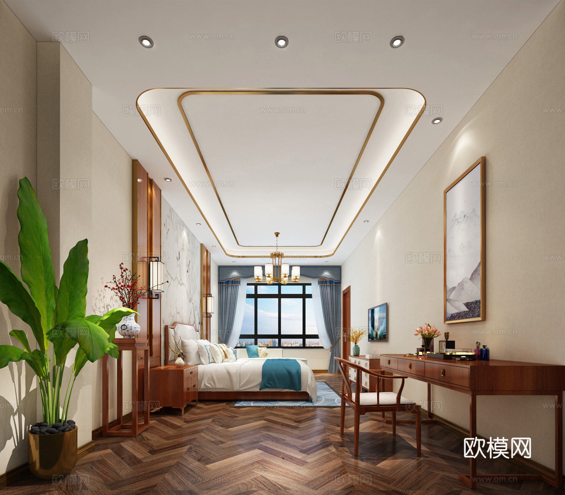 客房3d模型下载