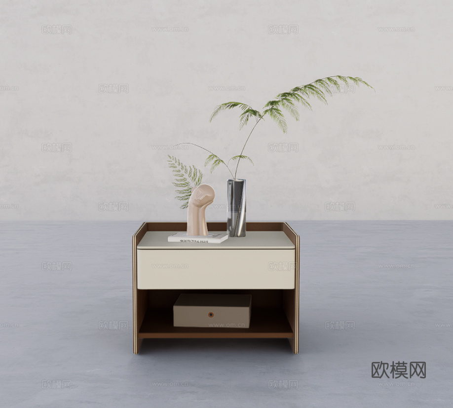 床头柜su模型