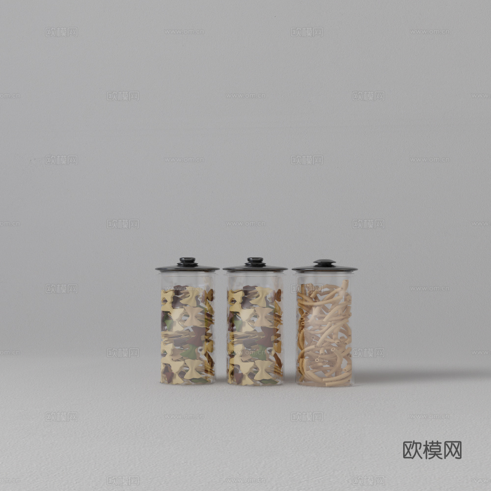 厨具摆件su模型
