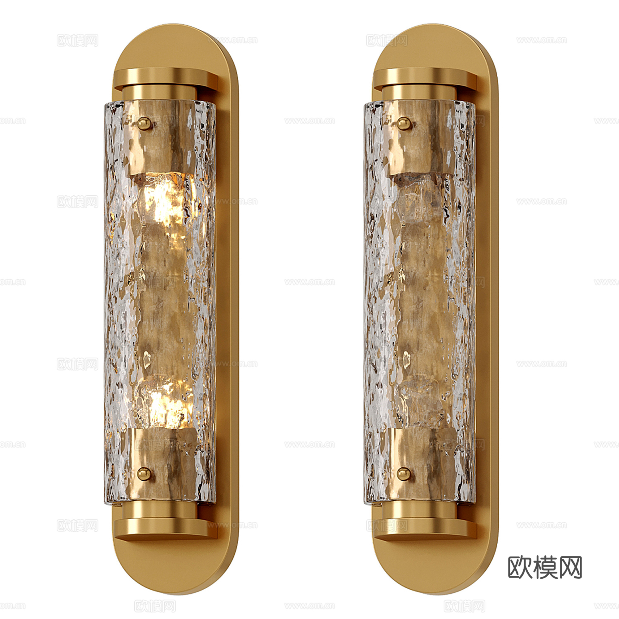 轻奢壁灯su模型