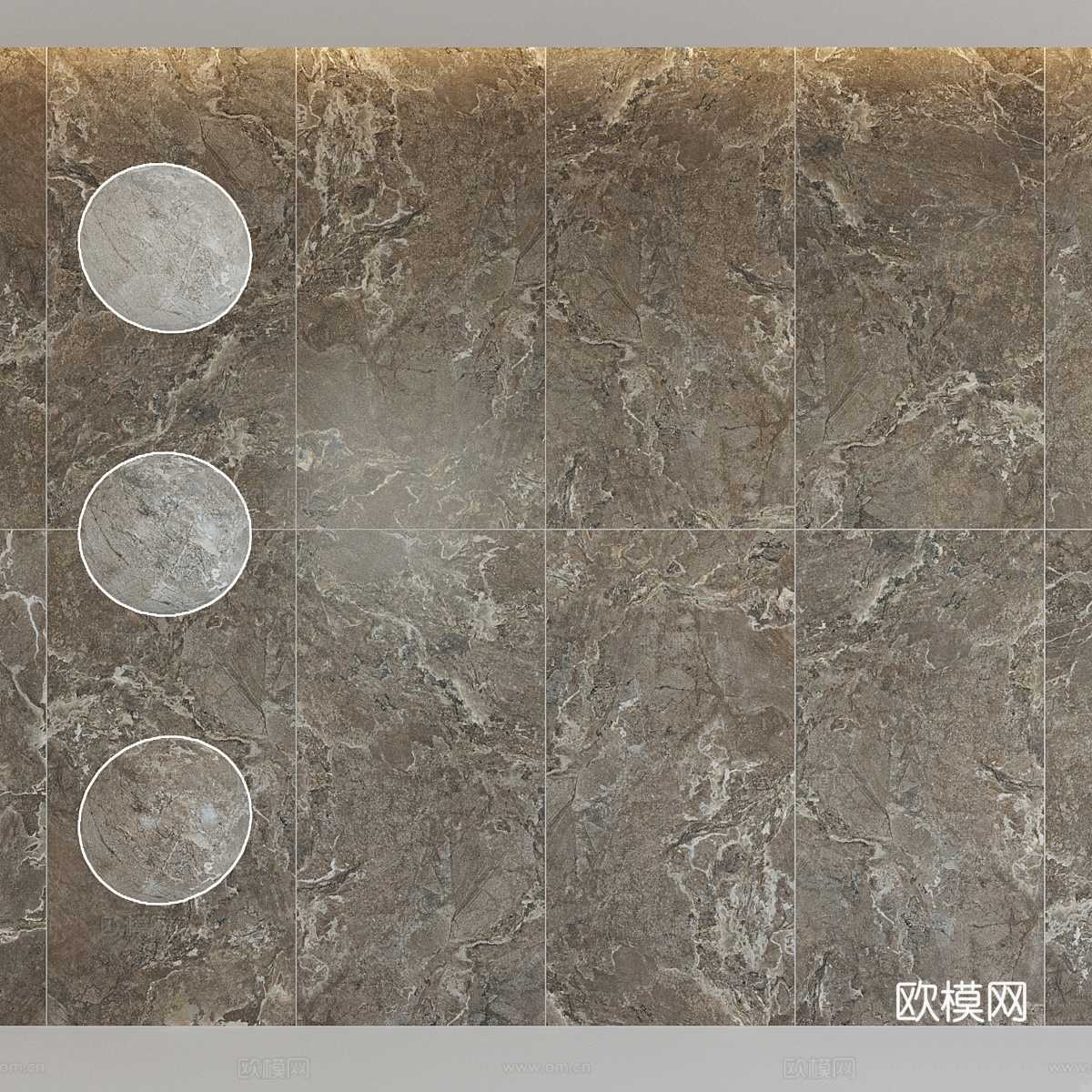 现代意式大理石瓷砖 岩板3d模型