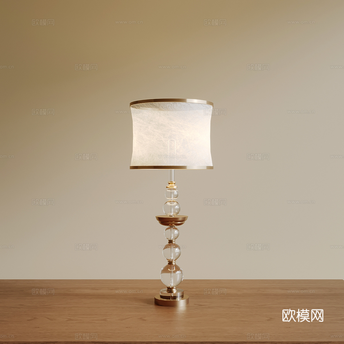 法式吊灯su模型