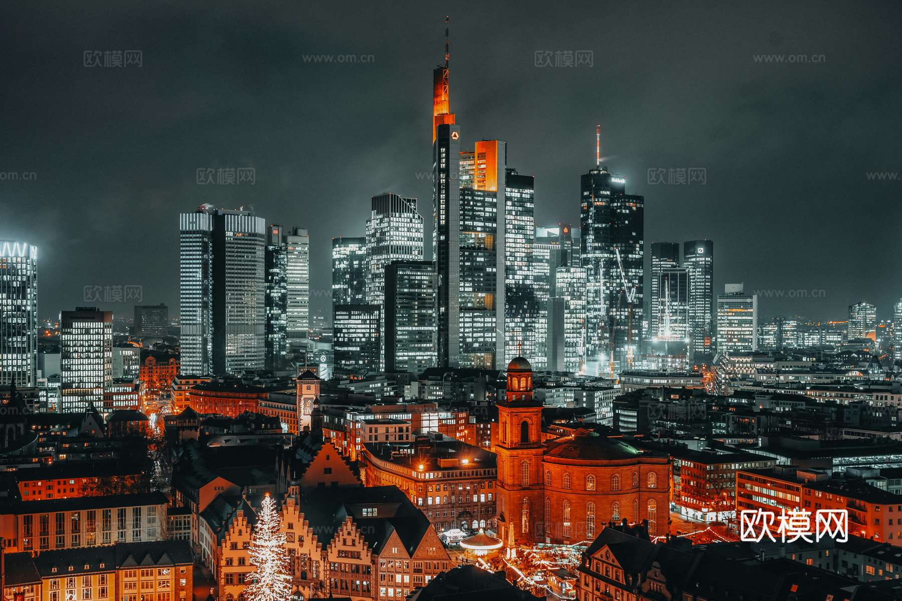城市天空外景