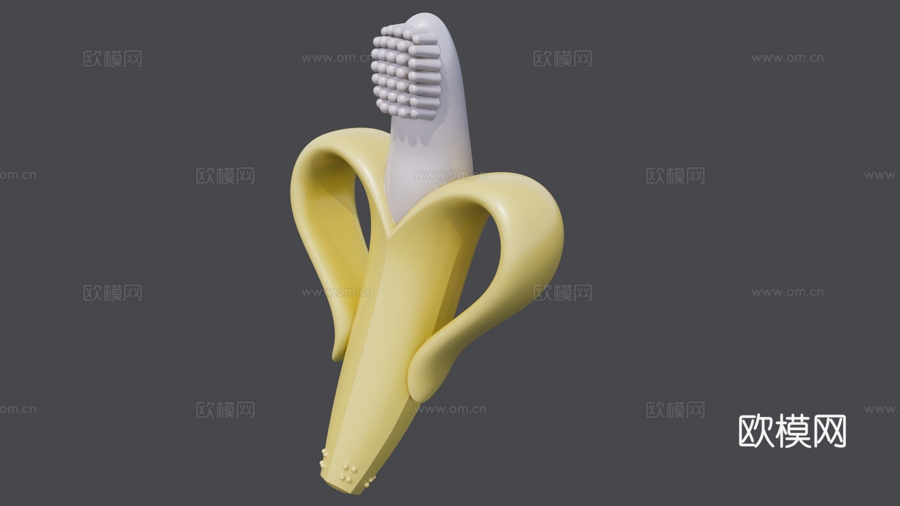 香蕉磨牙棒su模型