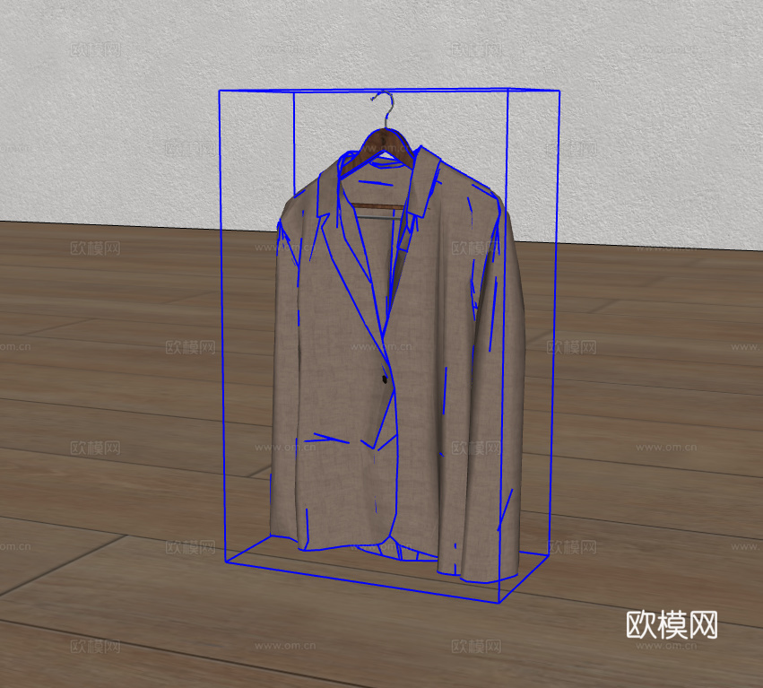 衣服su模型